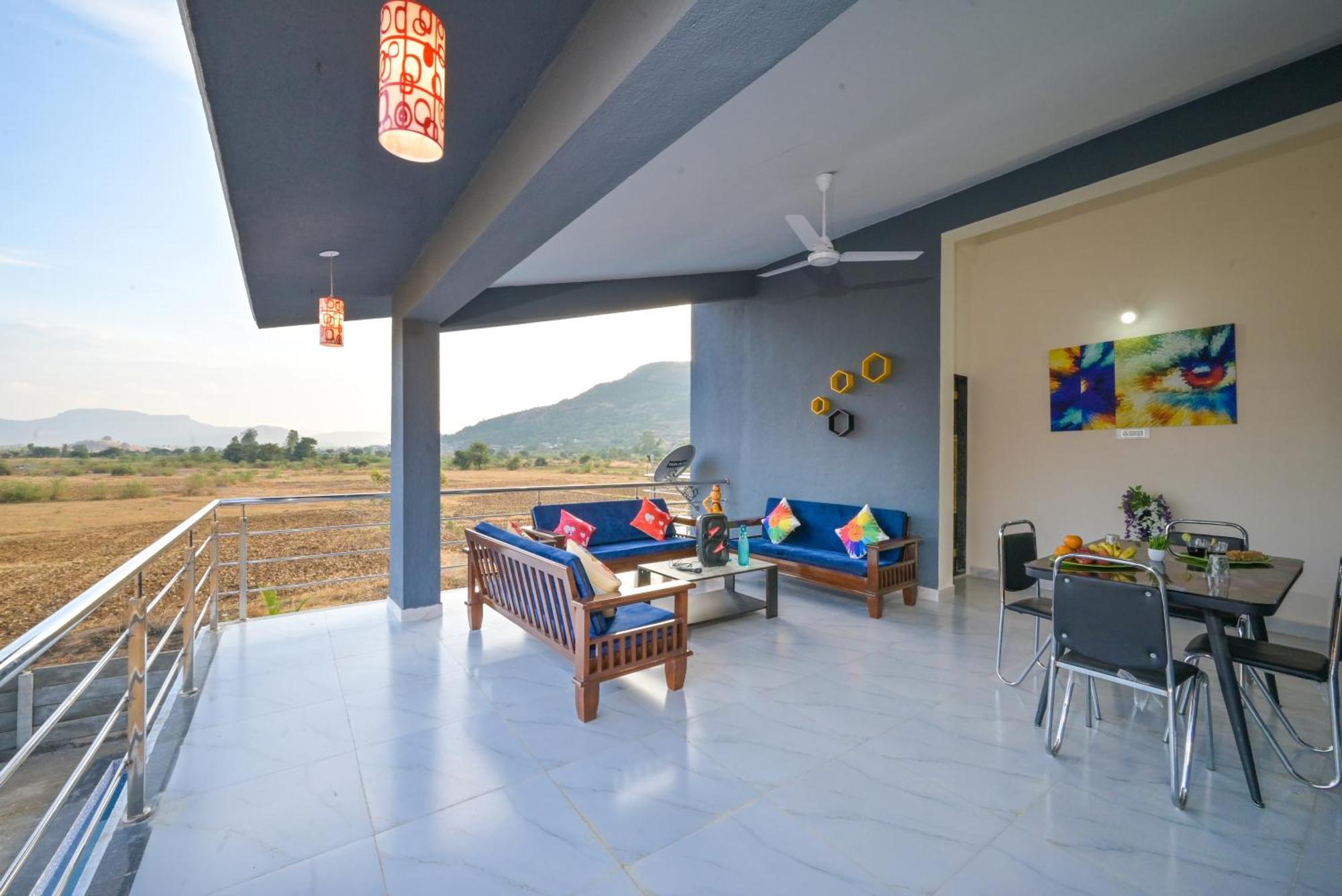 Empyrean Stay II Mirage Villa II Ac II 4Bhk II Largest Pool In Lonavala Li Dış mekan fotoğraf