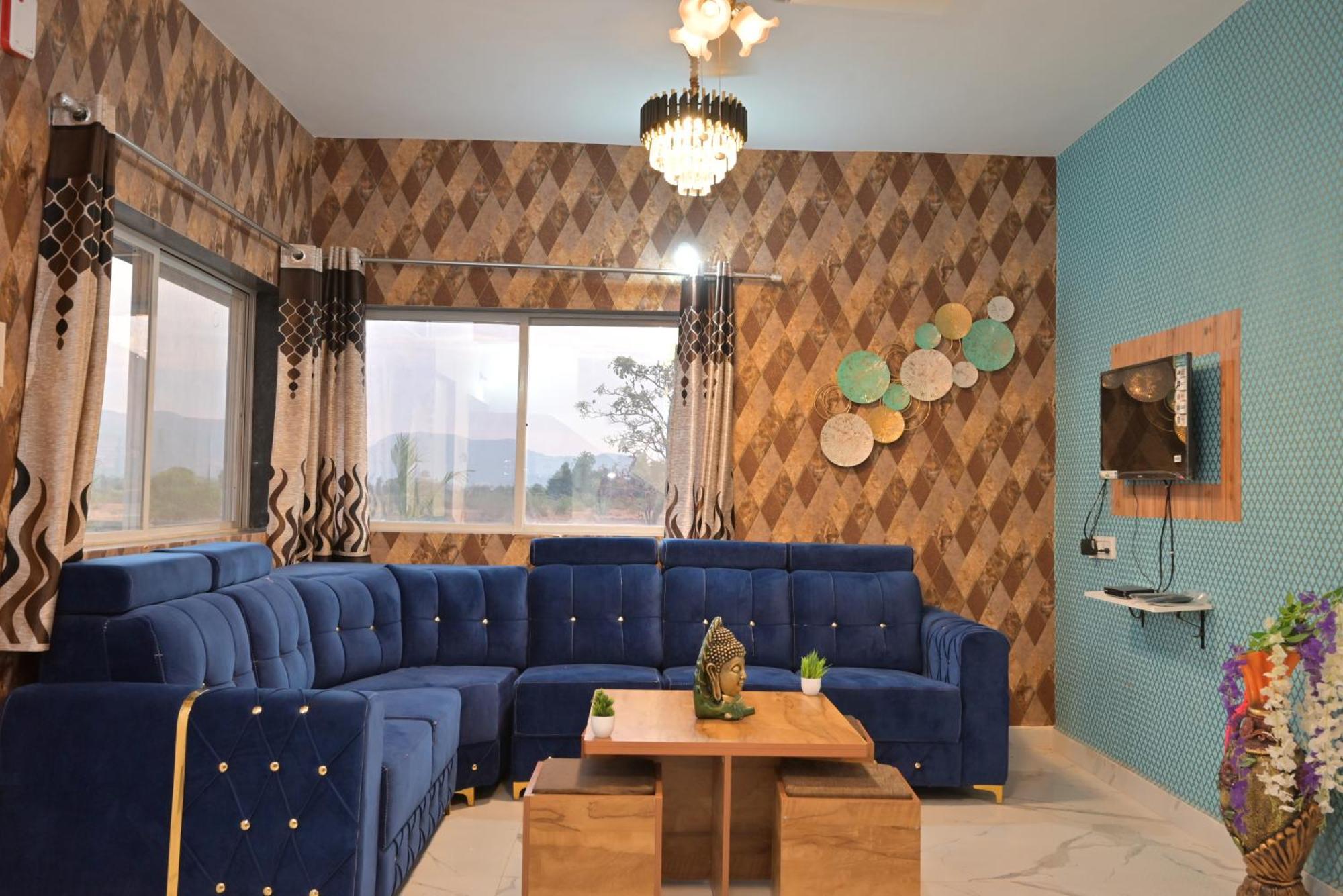 Empyrean Stay II Mirage Villa II Ac II 4Bhk II Largest Pool In Lonavala Li Dış mekan fotoğraf