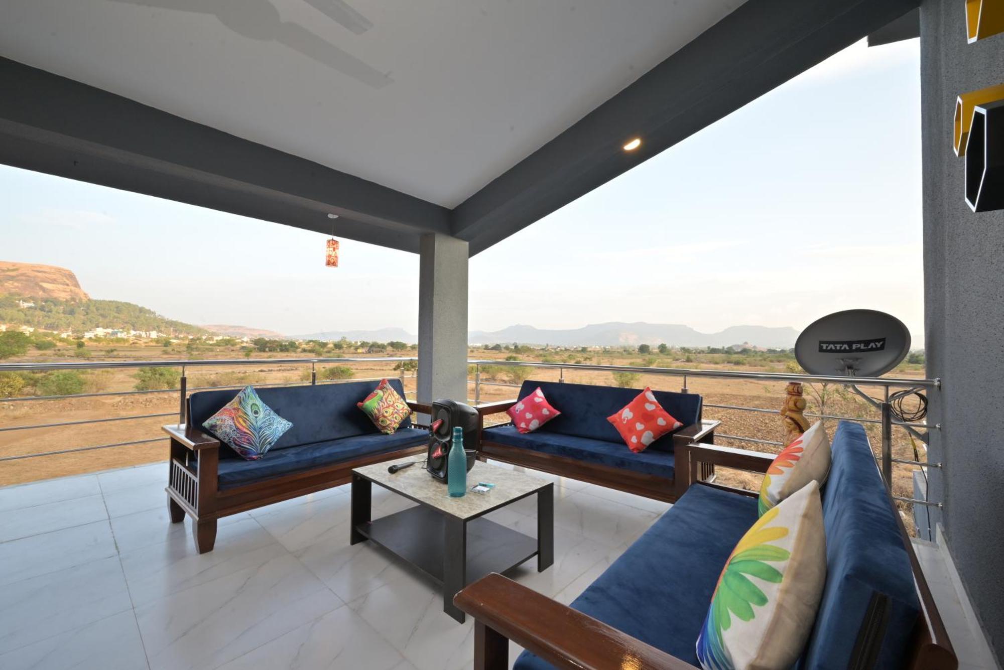 Empyrean Stay II Mirage Villa II Ac II 4Bhk II Largest Pool In Lonavala Li Dış mekan fotoğraf