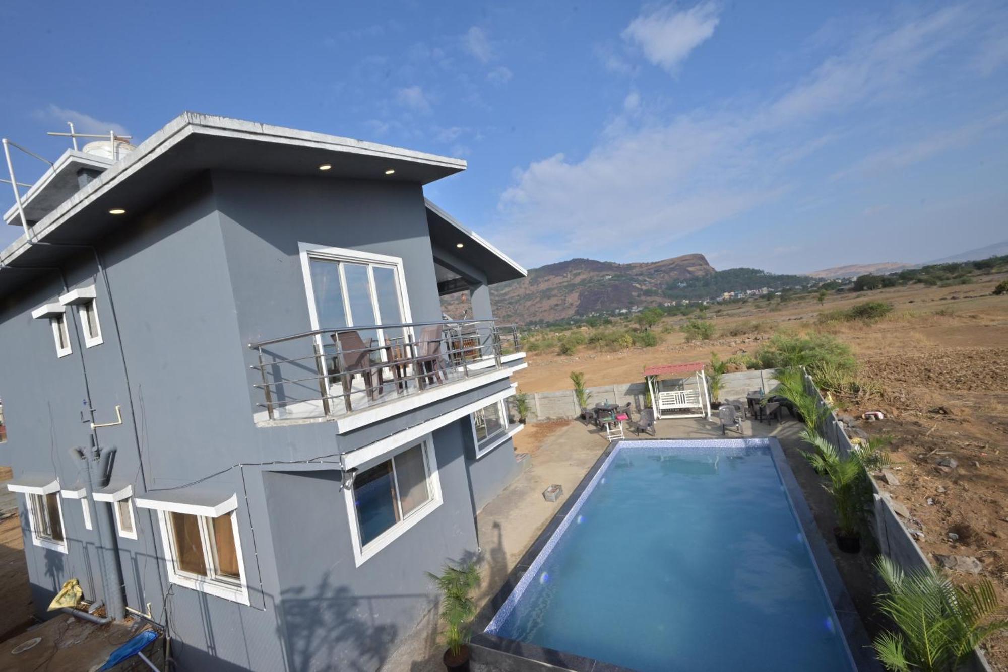 Empyrean Stay II Mirage Villa II Ac II 4Bhk II Largest Pool In Lonavala Li Dış mekan fotoğraf